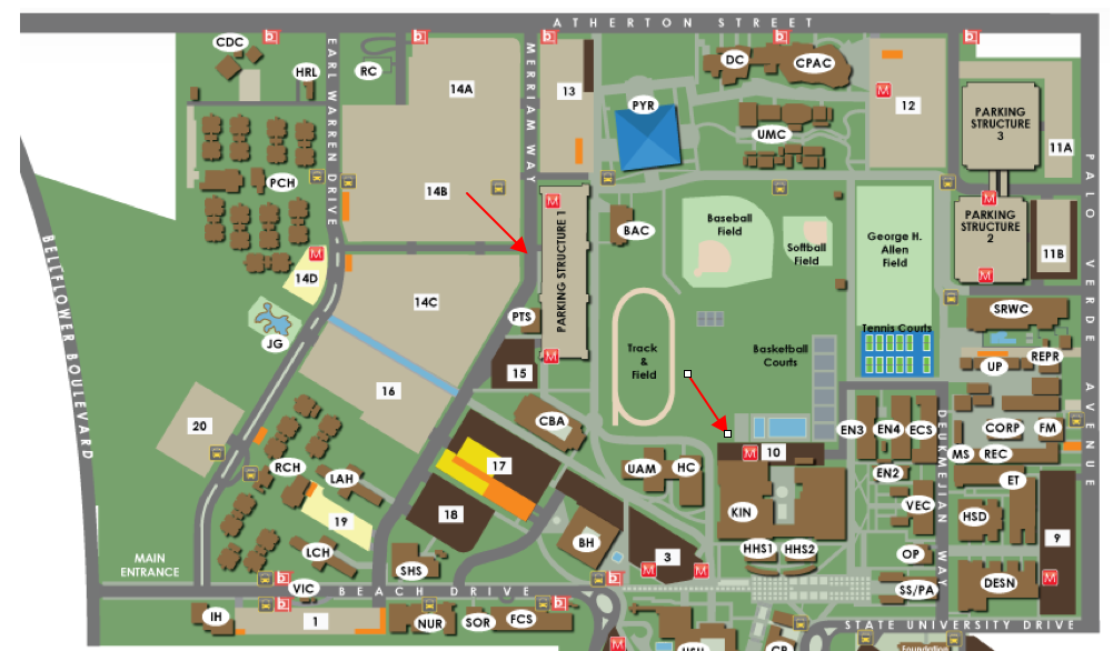 Long Beach State University Masters Parking Info